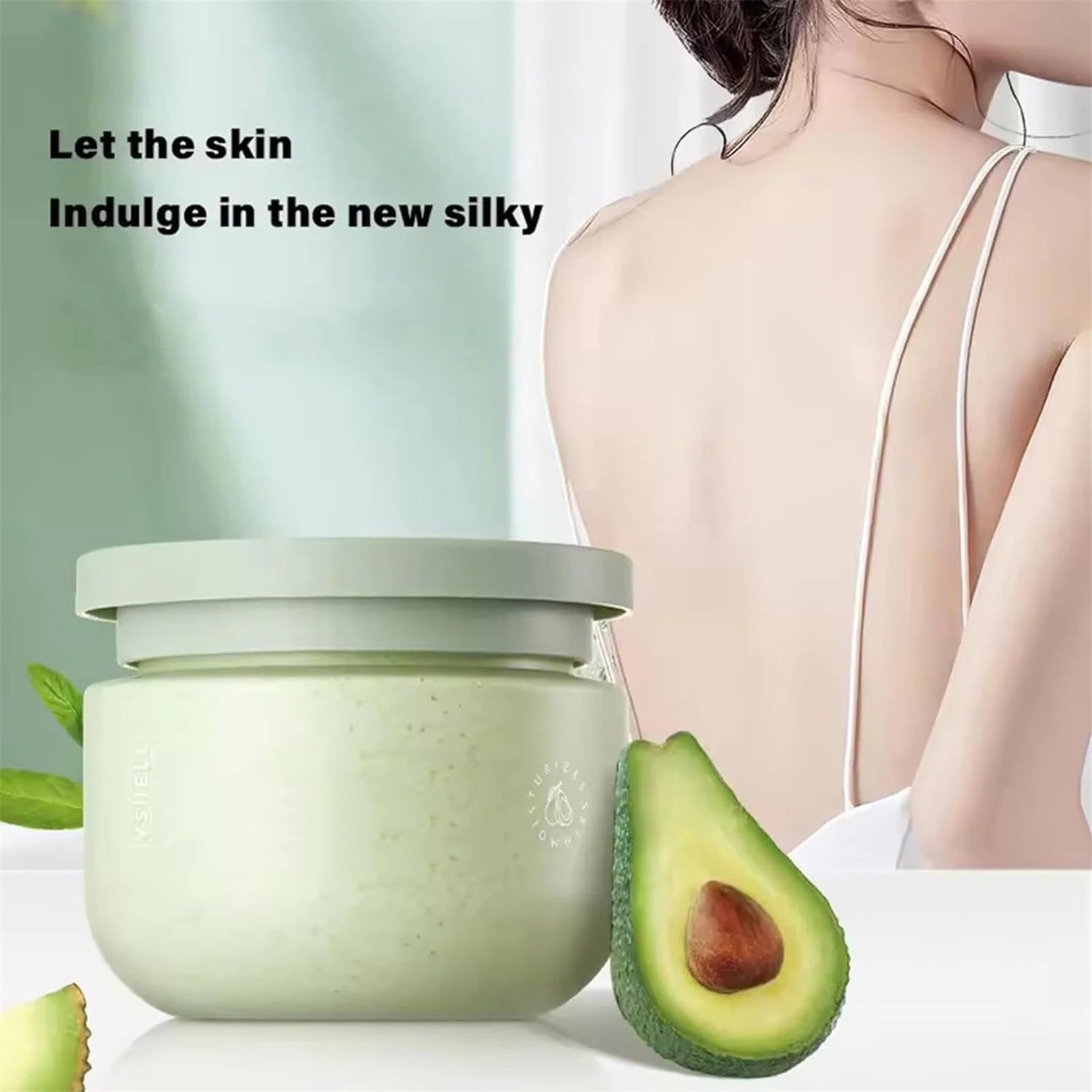 Ice Body Scrub 250G Soft Cleansing Exfoliating Scrub，This Body Scrub Is Made with Natural Extract