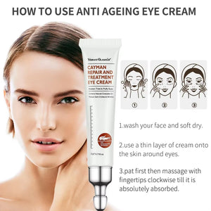 Peptide Collagen Eye Cream Anti-Wrinkle Anti-Age Remove Dark Circles Eye Care against Puffiness and Bags Hydrate Eye Care Cream